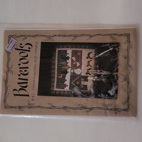 Christmastime Wall Hanging #42 By Bareroots 1999 - Picture 6 of 8